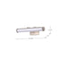 Vanity Nuvo 62-2366 Cora - 18 Inch LED Vanity - 3 CCT Selectable - Brushed Nickel Finish - Acrylic Lens Nuvo