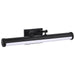 Vanity Nuvo 62-2370 Cora - 24 Inch LED Vanity - 3 CCT Selectable - Black Finish - Acrylic Lens Nuvo