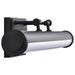 Vanity Nuvo 62-2370 Cora - 24 Inch LED Vanity - 3 CCT Selectable - Black Finish - Acrylic Lens Nuvo