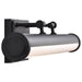 Vanity Nuvo 62-2370 Cora - 24 Inch LED Vanity - 3 CCT Selectable - Black Finish - Acrylic Lens Nuvo