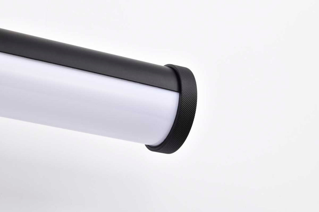 Vanity Nuvo 62-2370 Cora - 24 Inch LED Vanity - 3 CCT Selectable - Black Finish - Acrylic Lens Nuvo
