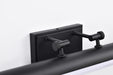 Vanity Nuvo 62-2370 Cora - 24 Inch LED Vanity - 3 CCT Selectable - Black Finish - Acrylic Lens Nuvo