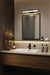Vanity Nuvo 62-2370 Cora - 24 Inch LED Vanity - 3 CCT Selectable - Black Finish - Acrylic Lens Nuvo