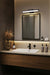 Vanity Nuvo 62-2370 Cora - 24 Inch LED Vanity - 3 CCT Selectable - Black Finish - Acrylic Lens Nuvo
