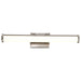 Vanity Nuvo 62-2371 Cora - 24 Inch LED Vanity - 3 CCT Selectable - Brushed Nickel - Acrylic Lens Nuvo