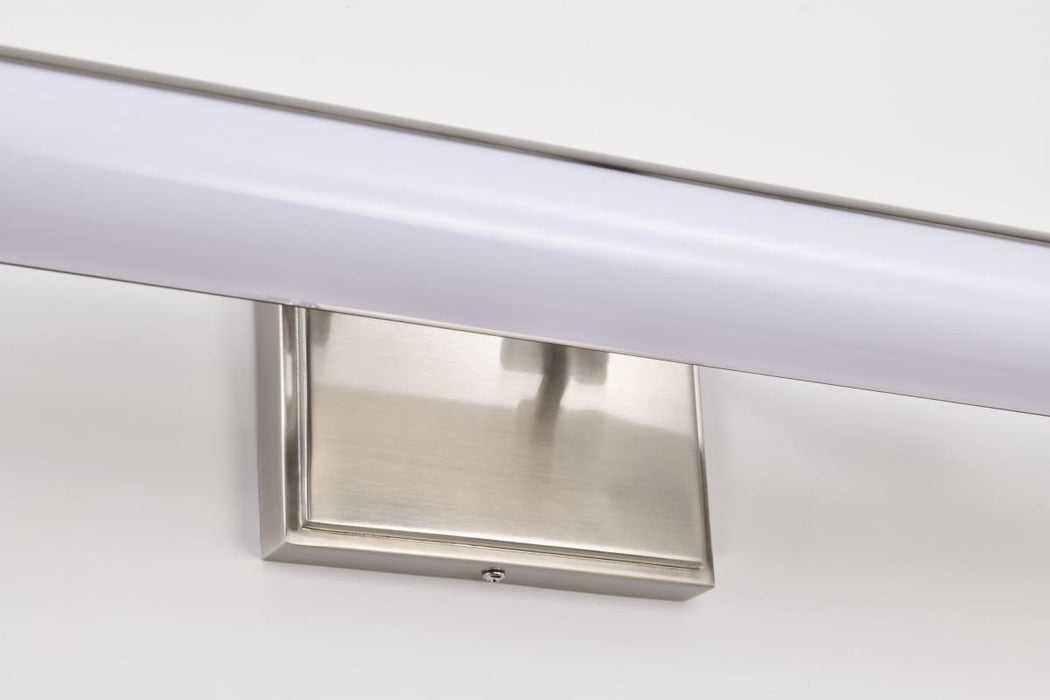 Vanity Nuvo 62-2371 Cora - 24 Inch LED Vanity - 3 CCT Selectable - Brushed Nickel - Acrylic Lens Nuvo