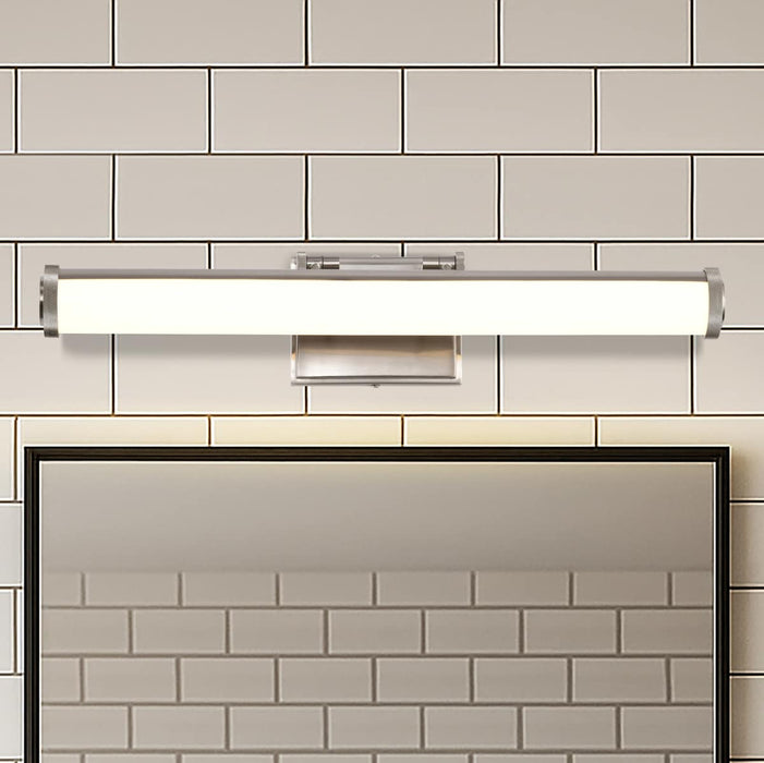 Vanity Nuvo 62-2371 Cora - 24 Inch LED Vanity - 3 CCT Selectable - Brushed Nickel - Acrylic Lens Nuvo