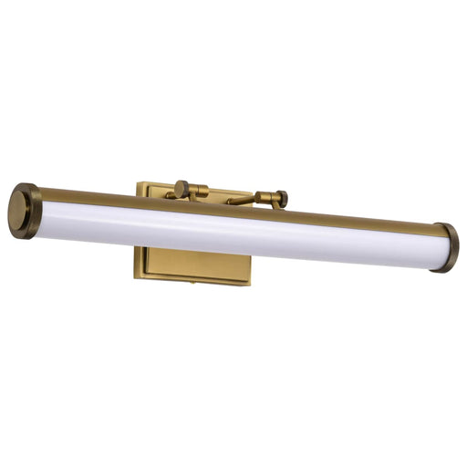 Vanity Nuvo 62-2372 Cora - 24 Inch LED Vanity - 3 CCT Selectable - Vintage Brass Finish - Acrylic Lens Nuvo