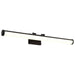 Vanity Nuvo 62-2375 Cora - 36 Inch LED Vanity - 3 CCT Selectable - Black Finish - Acrylic Lens Nuvo