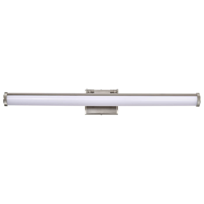 Vanity Nuvo 62-2376 Cora - 36 Inch LED Vanity - 3 CCT Selectable - Brushed Nickel Finish - Acrylic Lens Nuvo