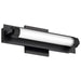 Vanity Nuvo 62-2380 Larissa - 14 Inch LED Vanity - 3000K CCT - Black Finish - Opaque Glass Nuvo