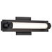 Vanity Nuvo 62-2380 Larissa - 14 Inch LED Vanity - 3000K CCT - Black Finish - Opaque Glass Nuvo