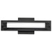 Vanity Nuvo 62-2380 Larissa - 14 Inch LED Vanity - 3000K CCT - Black Finish - Opaque Glass Nuvo