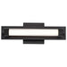 Vanity Nuvo 62-2380 Larissa - 14 Inch LED Vanity - 3000K CCT - Black Finish - Opaque Glass Nuvo