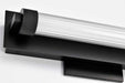Vanity Nuvo 62-2380 Larissa - 14 Inch LED Vanity - 3000K CCT - Black Finish - Opaque Glass Nuvo