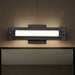 Vanity Nuvo 62-2380 Larissa - 14 Inch LED Vanity - 3000K CCT - Black Finish - Opaque Glass Nuvo