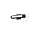 Vanity Nuvo 62-2380 Larissa - 14 Inch LED Vanity - 3000K CCT - Black Finish - Opaque Glass Nuvo