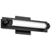 Vanity Nuvo 62-2380 Larissa - 14 Inch LED Vanity - 3000K CCT - Black Finish - Opaque Glass Nuvo
