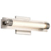 Vanity Nuvo 62-2381 Larissa - 14 Inch LED Vanity - 3000K CCT - Brushed Nickel Finish - Opaque Glass Nuvo