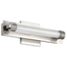 Vanity Nuvo 62-2381 Larissa - 14 Inch LED Vanity - 3000K CCT - Brushed Nickel Finish - Opaque Glass Nuvo