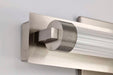 Vanity Nuvo 62-2381 Larissa - 14 Inch LED Vanity - 3000K CCT - Brushed Nickel Finish - Opaque Glass Nuvo