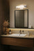 Vanity Nuvo 62-2381 Larissa - 14 Inch LED Vanity - 3000K CCT - Brushed Nickel Finish - Opaque Glass Nuvo