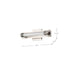 Vanity Nuvo 62-2381 Larissa - 14 Inch LED Vanity - 3000K CCT - Brushed Nickel Finish - Opaque Glass Nuvo
