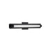 Vanity Nuvo 62-2385 Larissa - 24 Inch LED Vanity - 3000K CCT - Black Finish - Opaque Glass Nuvo