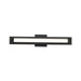 Vanity Nuvo 62-2385 Larissa - 24 Inch LED Vanity - 3000K CCT - Black Finish - Opaque Glass Nuvo