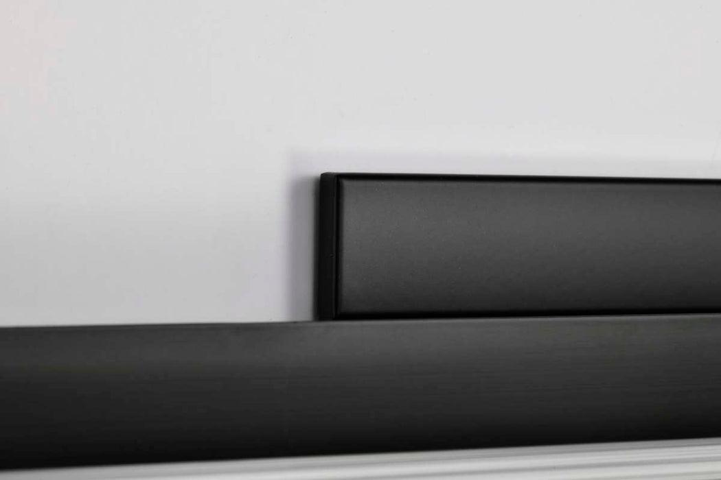 Vanity Nuvo 62-2385 Larissa - 24 Inch LED Vanity - 3000K CCT - Black Finish - Opaque Glass Nuvo