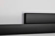 Vanity Nuvo 62-2385 Larissa - 24 Inch LED Vanity - 3000K CCT - Black Finish - Opaque Glass Nuvo
