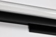 Vanity Nuvo 62-2385 Larissa - 24 Inch LED Vanity - 3000K CCT - Black Finish - Opaque Glass Nuvo