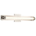 Vanity Nuvo 62-2386 Larissa - 24 Inch LED Vanity - 3000K CCT - Brushed Nickel Finish - Opaque Glass Nuvo