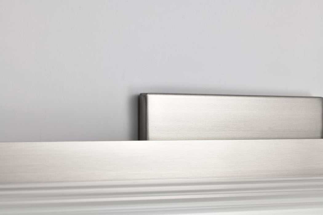 Vanity Nuvo 62-2386 Larissa - 24 Inch LED Vanity - 3000K CCT - Brushed Nickel Finish - Opaque Glass Nuvo