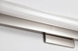Vanity Nuvo 62-2386 Larissa - 24 Inch LED Vanity - 3000K CCT - Brushed Nickel Finish - Opaque Glass Nuvo