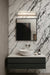 Vanity Nuvo 62-2386 Larissa - 24 Inch LED Vanity - 3000K CCT - Brushed Nickel Finish - Opaque Glass Nuvo