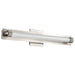 Vanity Nuvo 62-2386 Larissa - 24 Inch LED Vanity - 3000K CCT - Brushed Nickel Finish - Opaque Glass Nuvo
