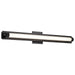 Vanity Nuvo 62-2390 Larissa - 32 Inch LED Vanity - 3000K CCT - Black Finish - Opaque Glass Nuvo