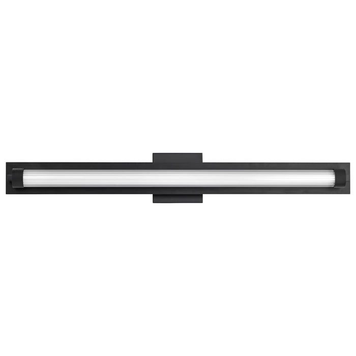 Vanity Nuvo 62-2390 Larissa - 32 Inch LED Vanity - 3000K CCT - Black Finish - Opaque Glass Nuvo