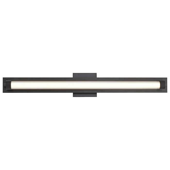 Vanity Nuvo 62-2390 Larissa - 32 Inch LED Vanity - 3000K CCT - Black Finish - Opaque Glass Nuvo