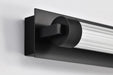 Vanity Nuvo 62-2390 Larissa - 32 Inch LED Vanity - 3000K CCT - Black Finish - Opaque Glass Nuvo
