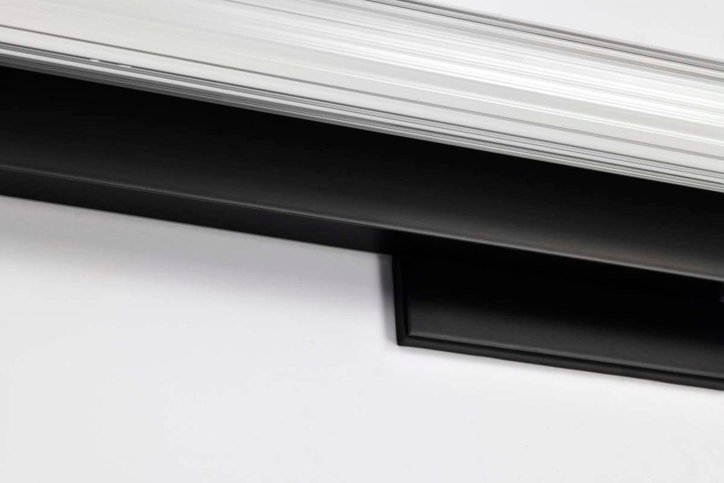 Vanity Nuvo 62-2390 Larissa - 32 Inch LED Vanity - 3000K CCT - Black Finish - Opaque Glass Nuvo
