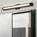 Vanity Nuvo 62-2390 Larissa - 32 Inch LED Vanity - 3000K CCT - Black Finish - Opaque Glass Nuvo