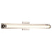 Vanity Nuvo 62-2391 Larissa - 32 Inch LED Vanity - 3000K CCT - Brushed Nickel Finish - Opaque Glass Nuvo