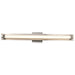 Vanity Nuvo 62-2391 Larissa - 32 Inch LED Vanity - 3000K CCT - Brushed Nickel Finish - Opaque Glass Nuvo