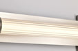 Vanity Nuvo 62-2391 Larissa - 32 Inch LED Vanity - 3000K CCT - Brushed Nickel Finish - Opaque Glass Nuvo
