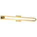 Vanity Nuvo 62-2392 Larissa - 32 Inch LED Vanity - 3000K CCT - Vintage Brass Finish - Opaque Glass Nuvo