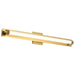 Vanity Nuvo 62-2392 Larissa - 32 Inch LED Vanity - 3000K CCT - Vintage Brass Finish - Opaque Glass Nuvo