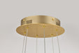 Chandelier Nuvo 62-2403 Kenzo - LED 6 Light Chandelier - Polished Anodized Bronze Finish - Light Guide Panel Nuvo