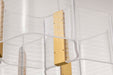 Chandelier Nuvo 62-2403 Kenzo - LED 6 Light Chandelier - Polished Anodized Bronze Finish - Light Guide Panel Nuvo